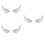 3 Pairs Creative Earrings For Girls 7
