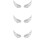 3 Pairs Creative Earrings For Girls 8