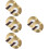 4 Pairs Small Alloy Hand Cymbals For Band Percussion 9