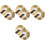 4 Pairs Small Alloy Hand Cymbals For Band Percussion 5