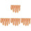 20 Pcs Silicone Practice Fingers With Flexible Joints Light Brown 4