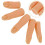 20 Pcs Silicone Practice Fingers With Flexible Joints Light Brown 11