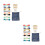2 Sets Paper Weaving Cards Diy Shuttles Rope Tools 7