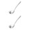 2Pcs Stainless Steel Spaghetti Spoon Multipurpose Pasta Server 5