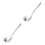 2Pcs Stainless Steel Spaghetti Spoon Multipurpose Pasta Server 4