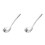 2Pcs Stainless Steel Spaghetti Spoon Multipurpose Pasta Server 9