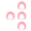 4Pcs Adjustable Silicone Baby Shower Cap With Ear Protection 8
