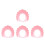 4Pcs Adjustable Silicone Baby Shower Cap With Ear Protection 4