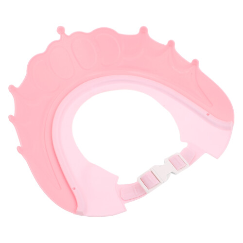4Pcs Adjustable Silicone Baby Shower Cap With Ear Protection 2