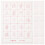 90Sheets Handwriting Copy Sheets Thickened Rice Paper Assorted Color 2