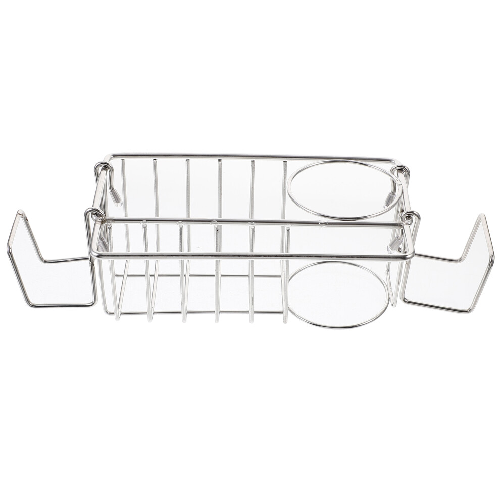 Photos - Tap Hidden Part 3Pcs Kitchen Sponge Holder Sink Organizer Wall Basket