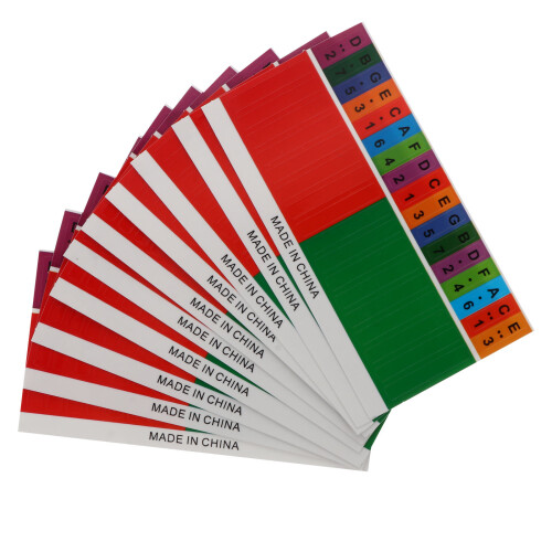 20 Pcs Kalimba Thumb Piano Note Stickers For Beginners