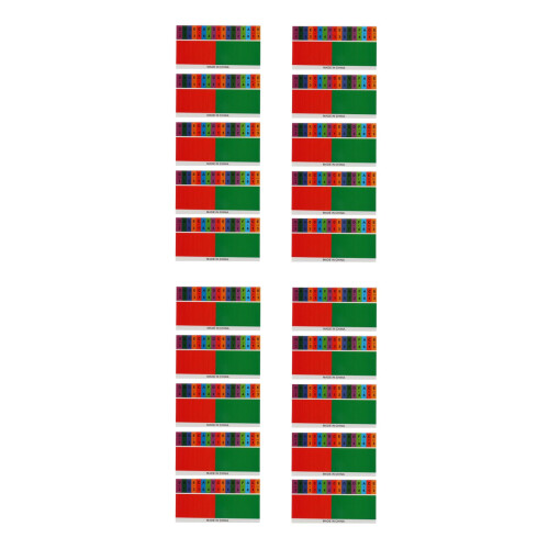 20 Pcs Kalimba Thumb Piano Note Stickers For Beginners 2