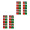 20 Pcs Kalimba Thumb Piano Note Stickers For Beginners 5