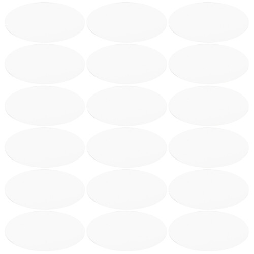 60 Pcs Round Clear Acrylic Sheets For Cake Decorating And Diy Crafts