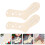 8 Pcs Adjustable Wooden Sock Blockers For Knitting And Display 11