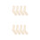 8 Pcs Adjustable Wooden Sock Blockers For Knitting And Display 7