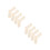 8 Pcs Adjustable Wooden Sock Blockers For Knitting And Display 6