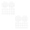 60 Pcs Round Clear Acrylic Sheets For Cake Decorating And Diy Crafts 9