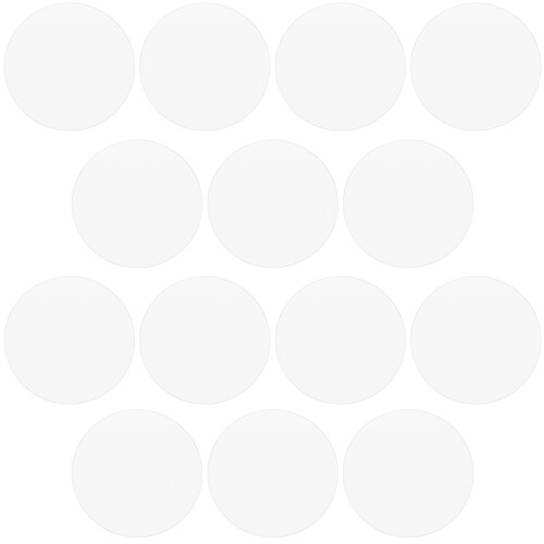 60 Pcs Round Clear Acrylic Sheets For Cake Decorating And Diy Crafts 1