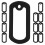 70 Pcs Pet Tag Protection Case Dog Tag Protector For Small Dogs 2