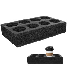 5Pcs Beverage Take Out Tray Pearl Cotton Cup Holder Carrier