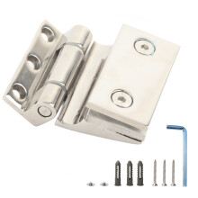 Stainless Steel Hinge for 8-12mm Tempered Glass Door