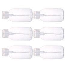 12 Pcs 200ml Press Bottle For Makeup And Nail Polish Remover