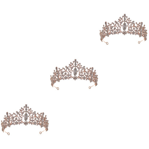 3Pièces Couronnes Tête Mariage Élégants 1