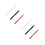 6 Pcs Stretchable Lipstick Brushes For Women Eyeshadow Applicators 6