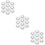 60 Pcs 3/4 Inch Fire Sprinkler Cover Plate Escutcheon Replacement 10