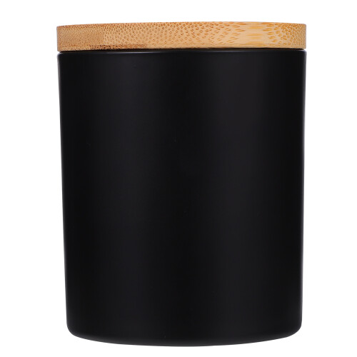8Sets Schwarze Kerzengläser Mit Für Dekorative Duftkerzen