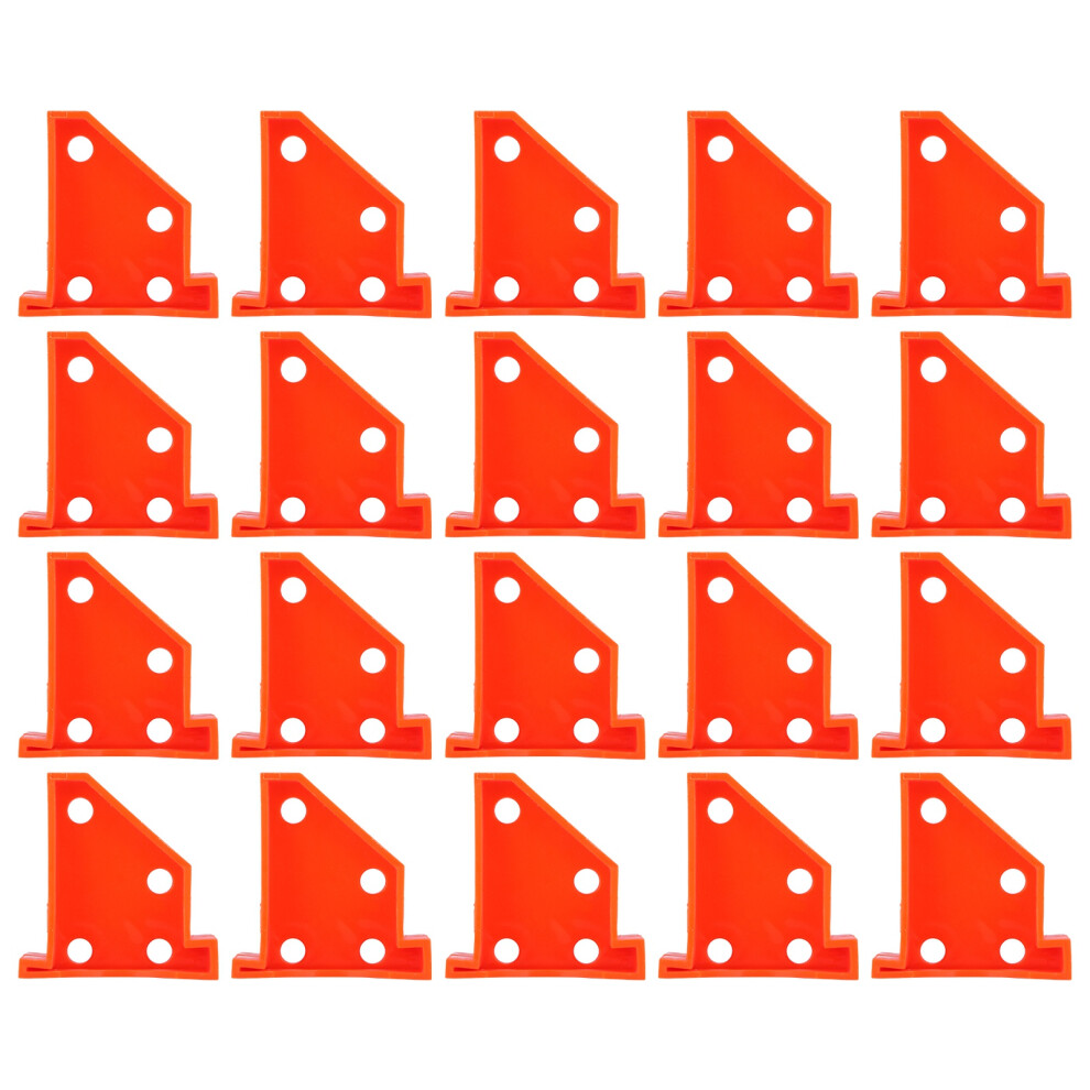 20Pcs Reusable Triangular Flooring Spacers Laminate Wood Tool 685922924292