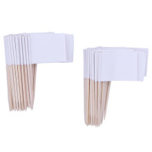 2Pcs Pack Of 100 Racing Flag Toothpicks For Appetizers And Fruit