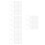 4Pcs Clear Glass Dome Cabochons 100Pcs Refrigerator Craft Stickers 10