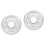 2Pcs Ceiling Medallion Cover Plate For Canopy Light 6