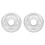 2Pcs Ceiling Medallion Cover Plate For Canopy Light 4