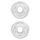 2Pcs Ceiling Medallion Cover Plate For Canopy Light 7