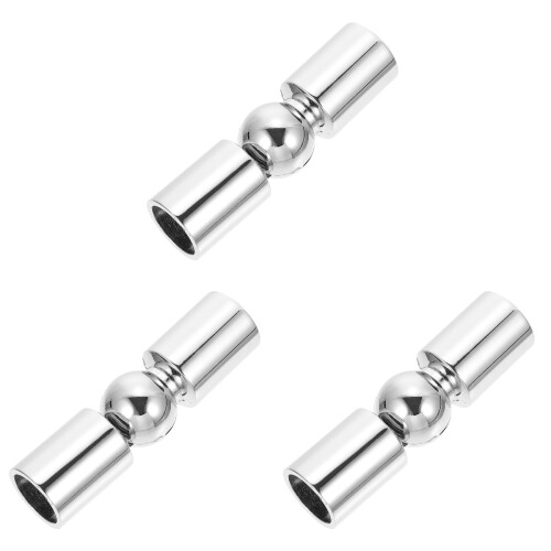 3Pcs Corner Curtain Rod Connector Heavy Duty Window 1