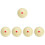 5Pcs Plain Cue Ball For Billiard Practice And Training 5