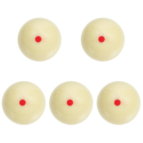5Pcs Plain Cue Ball For Billiard Practice And Training 1