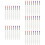 40 Pcs Eyeshadow Applicators Brushes With Lid 10