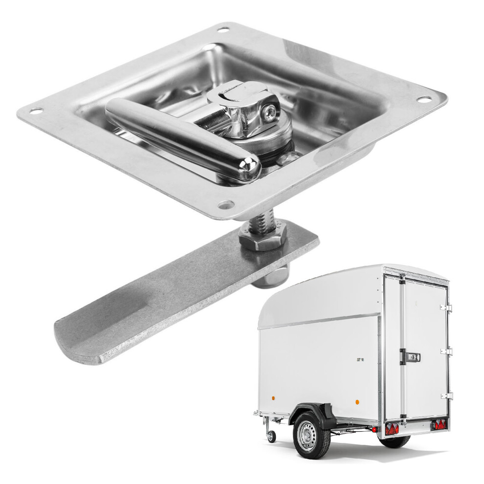 Stainless Steel Folding T Handle Toolbox Lock For Rvs & Trailers 9301352038866