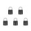 5Pcs Digit Combination Padlock For Water Spigot Cover 10