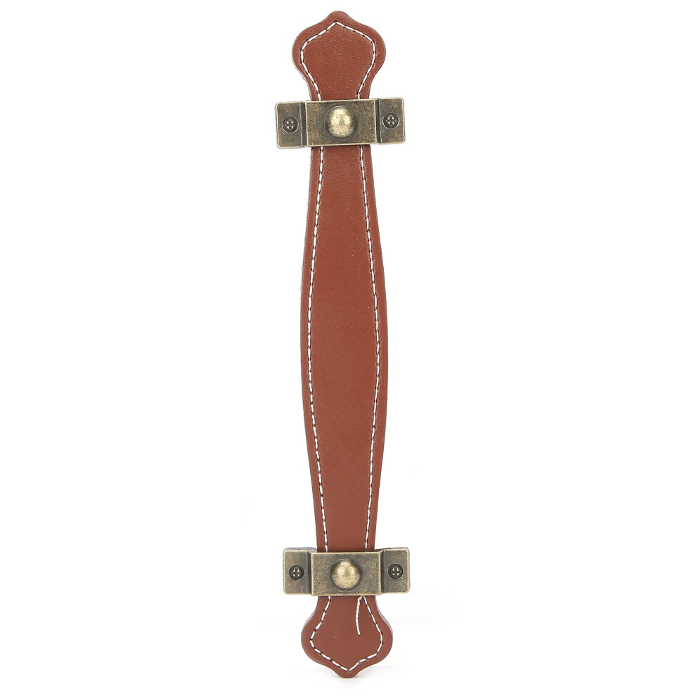 Artificial Leather Drawer Cabinet Door Pull Luggage Handle 685922925732