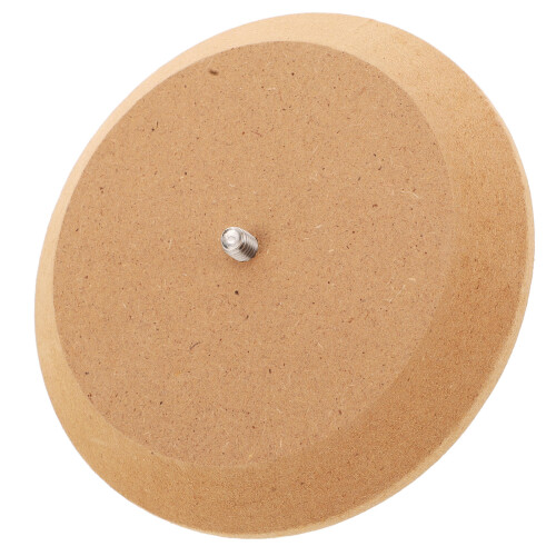 4Pcs Round Pottery Mold Set With Wood Base For Diy Clay Projects 1