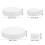 8 Pcs Fake Cake Rounds Foam Practice Molds For Wedding Decor 8