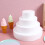 8 Pcs Fake Cake Rounds Foam Practice Molds For Wedding Decor 10
