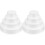 8 Pcs Fake Cake Rounds Foam Practice Molds For Wedding Decor 2