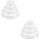 8 Pcs Fake Cake Rounds Foam Practice Molds For Wedding Decor 6